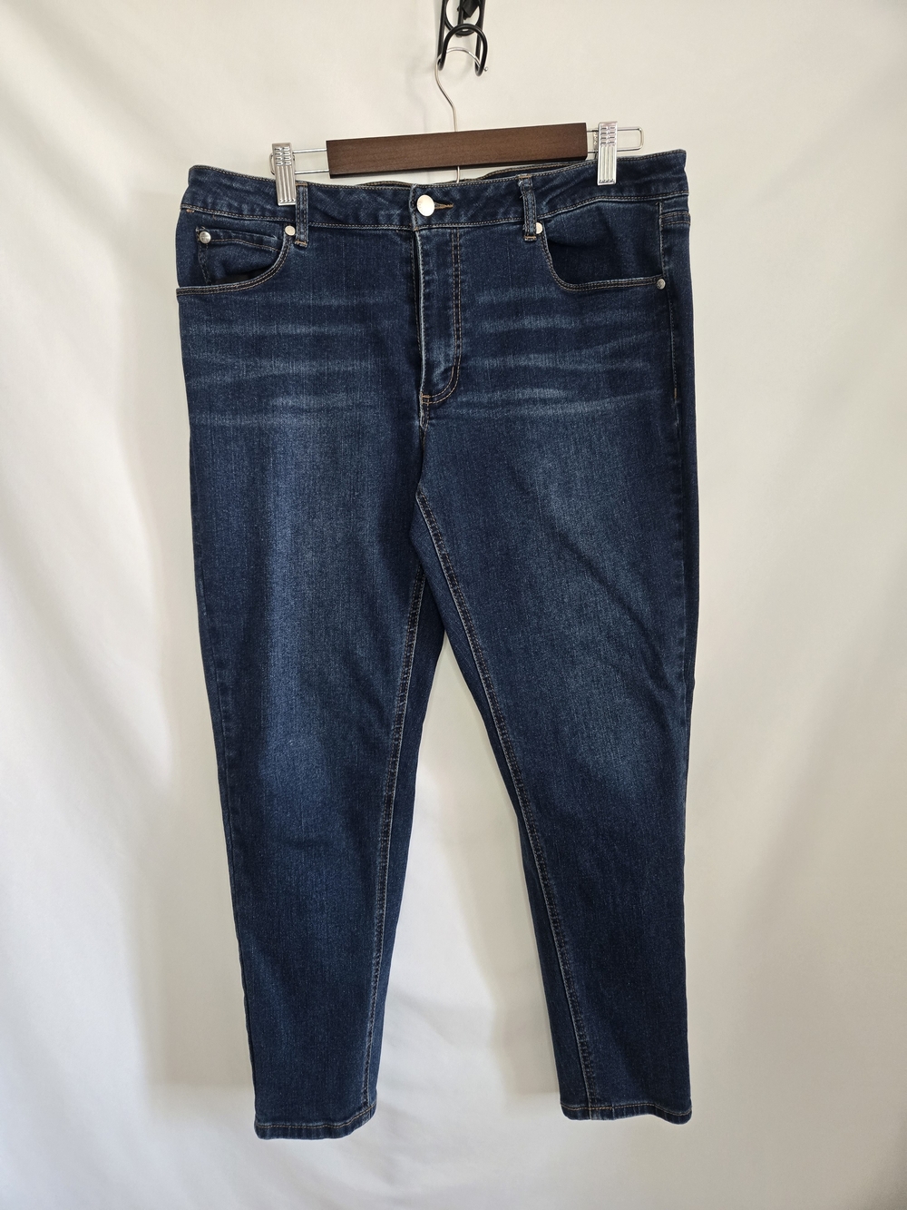 Tahari Kelly Mid-Rise Skinny Jeans Size 16P